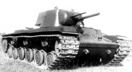 Однобашенный тяжелый танк КВ